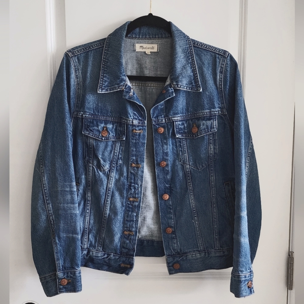 Madewell Denim Jacket size large